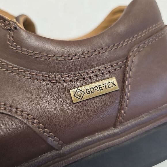 Clarks Rockie Lo GTX Mens 9 M Brown Leather Gore-Tex Waterproof Shoes 26146985 main image 4